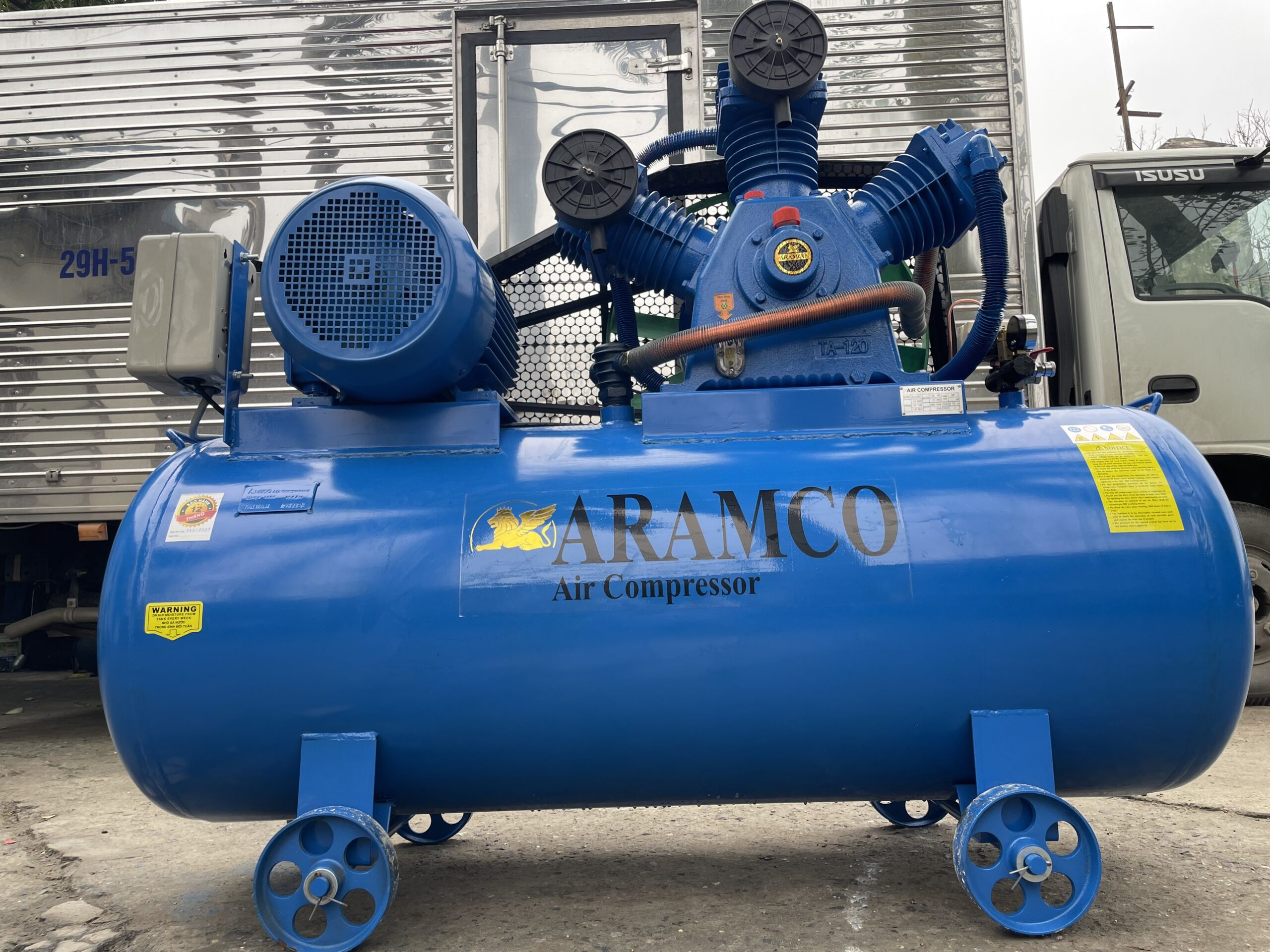 Máy nén khí ARAMCO 20HP-500L-12.5 2 Máy nén khí ARAMCO 20HP-500L-12.5 - Ảnh 2