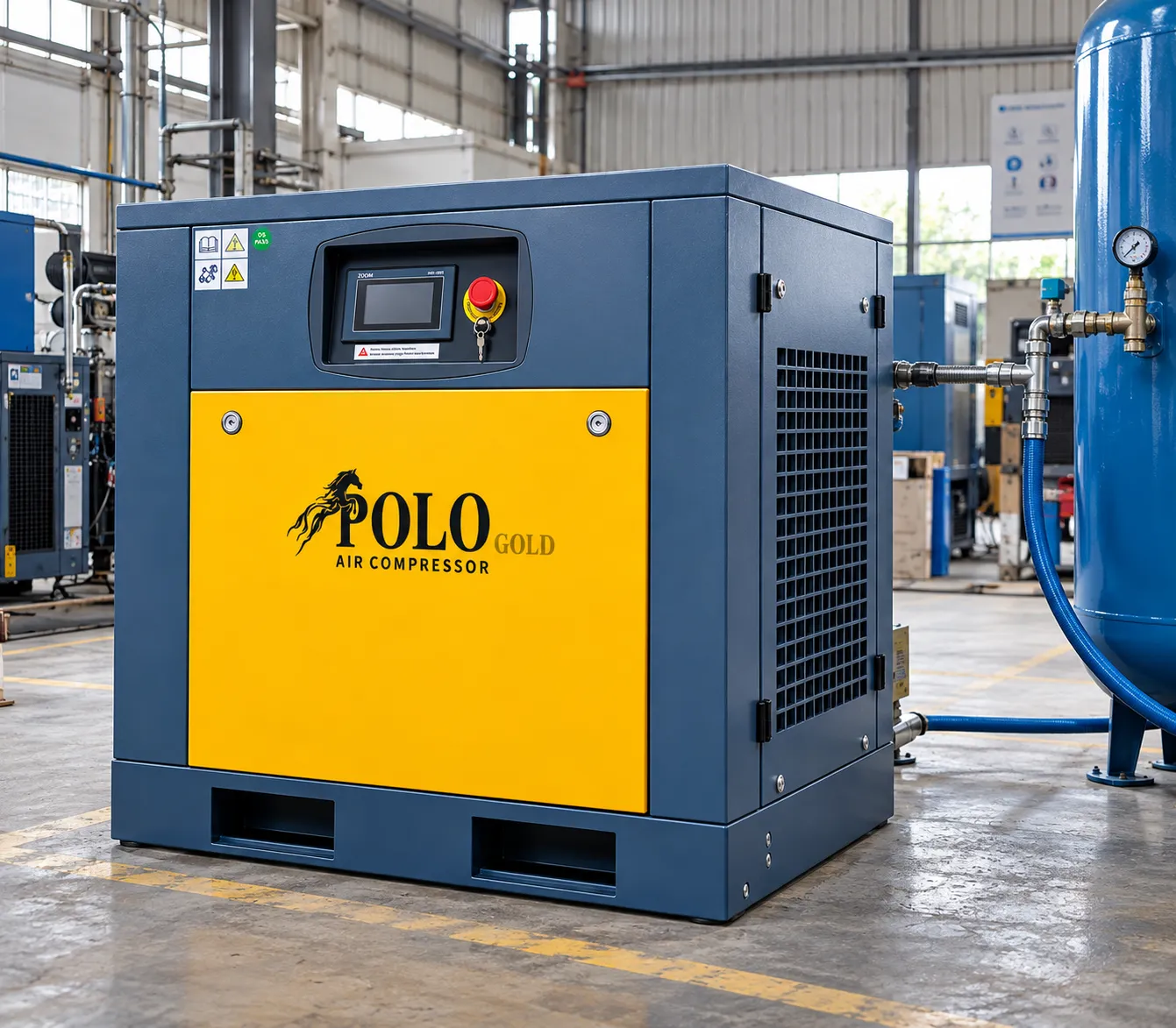 MÁY TRỤC VÍT BIẾN TẦN (Tiết Kiệm Điện) ZQV-30-8 15 Máy nén khí trục vít biến tần ZQV-30-8 cho nhà xưởng