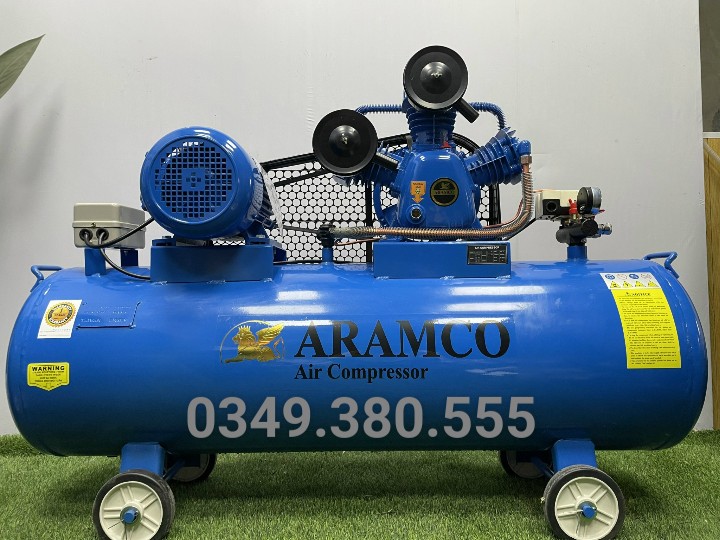 Máy nén khí ARAMCO 4HP-200L-Áp 12.5Kg- 380v 2 Máy nén khí ARAMCO 4HP-200L-Áp 12.5Kg- 380v - Ảnh 2