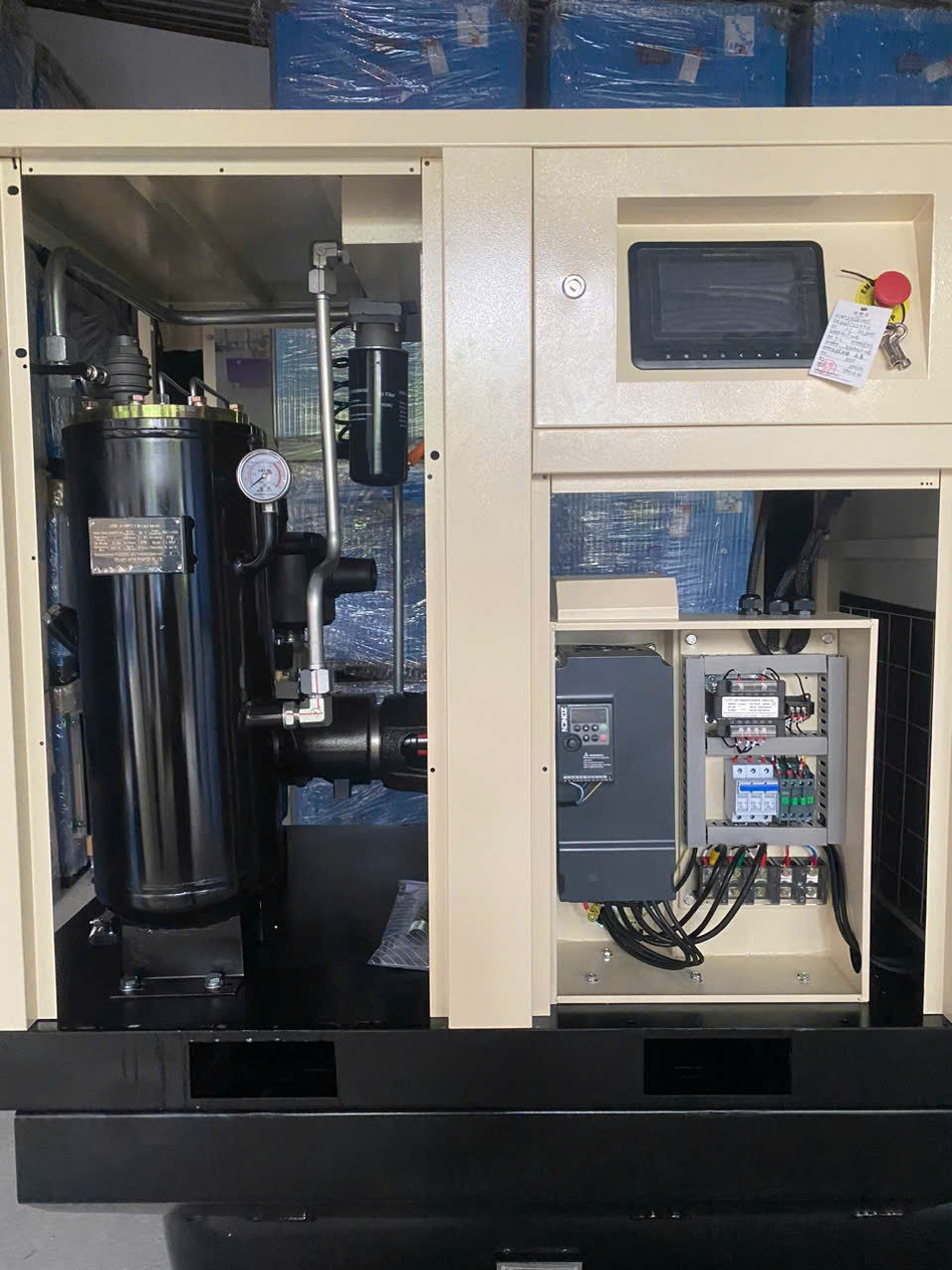 Máy Nén Khí Trục Vít Tổ Hợp Cao Áp 20HP 16bar 3 Máy Nén Khí Trục Vít Tổ Hợp Cao Áp 20HP 16bar - Ảnh 3