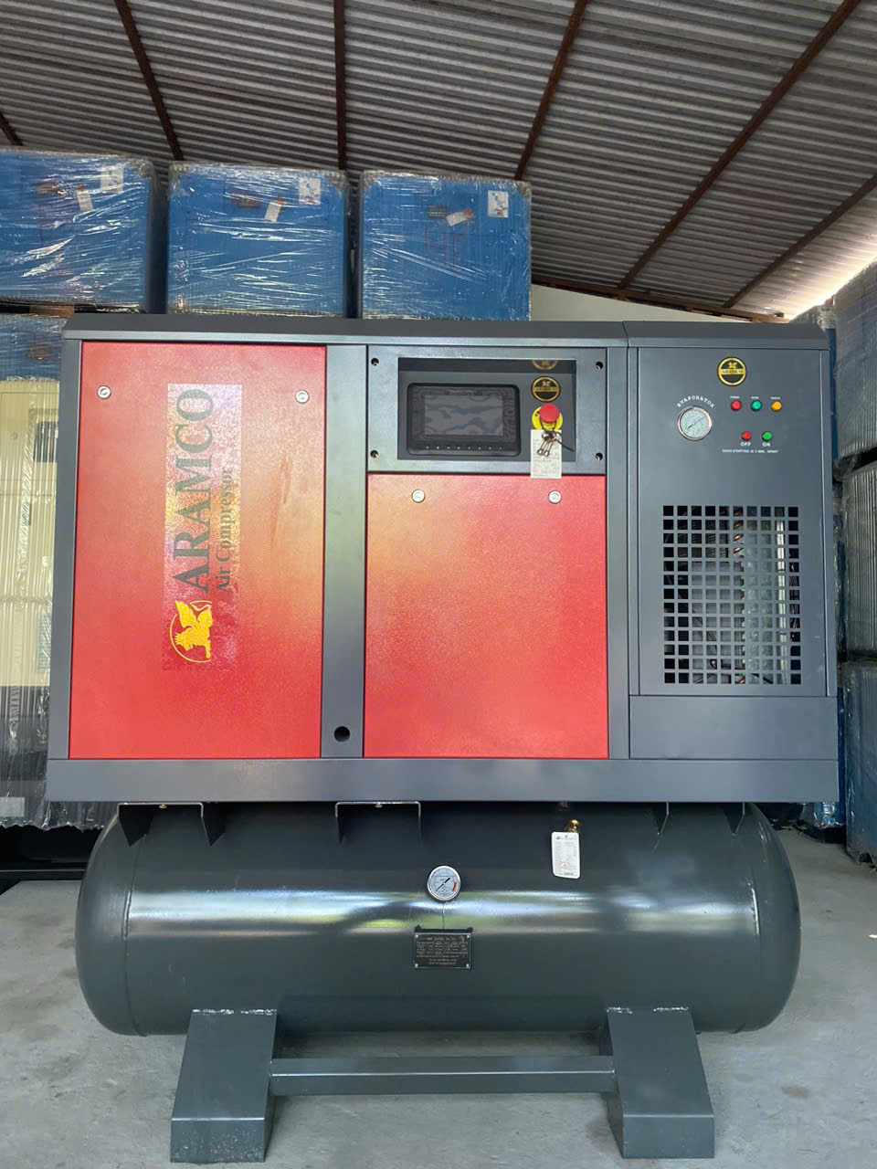 Máy Nén Khí Trục Vít Tổ Hợp Cao Áp 20HP 16Bar Chính Hãng, Bền Bỉ 1 Máy Nén Khí Trục Vít Tổ Hợp Cao Áp 20HP 16Bar Chính Hãng, Bền Bỉ