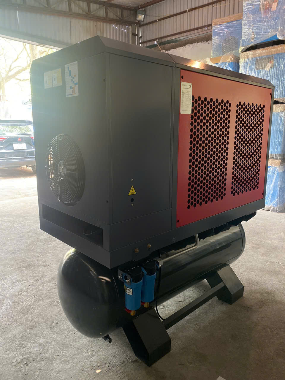 Máy Nén Khí Trục Vít Tổ Hợp Cao Áp 20HP 16Bar Chính Hãng, Bền Bỉ 6 Máy Nén Khí Trục Vít Tổ Hợp Cao Áp 20HP 16Bar Chính Hãng, Bền Bỉ - Ảnh 6