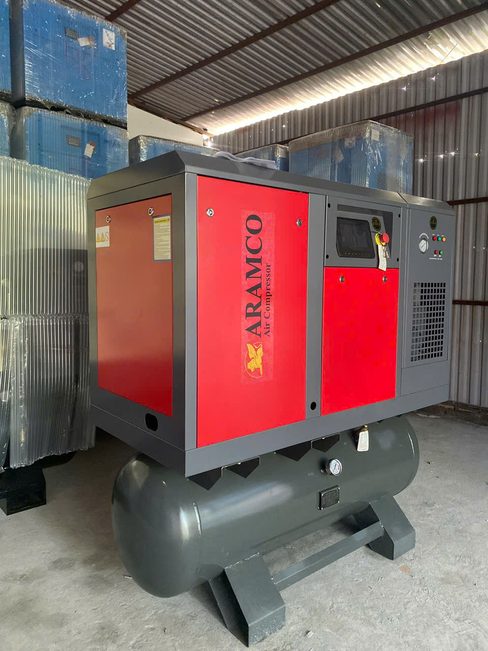 Máy Nén Khí Trục Vít Tổ Hợp Cao Áp 20HP 16Bar Chính Hãng, Bền Bỉ 2 Máy Nén Khí Trục Vít Tổ Hợp Cao Áp 20HP 16Bar Chính Hãng, Bền Bỉ - Ảnh 2