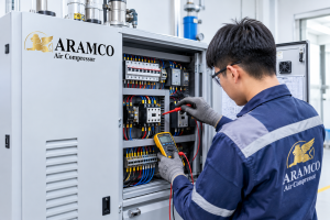 Bảo Dưỡng Máy Sấy Khí Aramco Chuẩn SEO: 4 Mẹo Tránh Sự Cố Đột Ngột 8 Kiểm tra các đầu nối dây điện và khởi động từ của máy sấy khí Aramco.