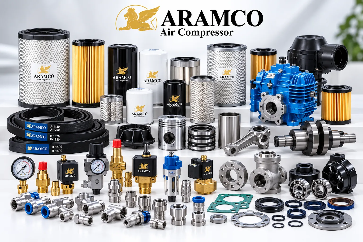 Linh kiện máy nén khí chính hãng ARAMCO
