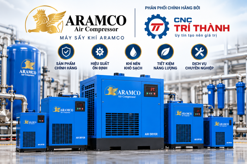 Máy nén khí TPHCM – Giải pháp khí nén phù hợp cho xưởng và nhà máy 1 logo may nen khi aramco tri thanh 1