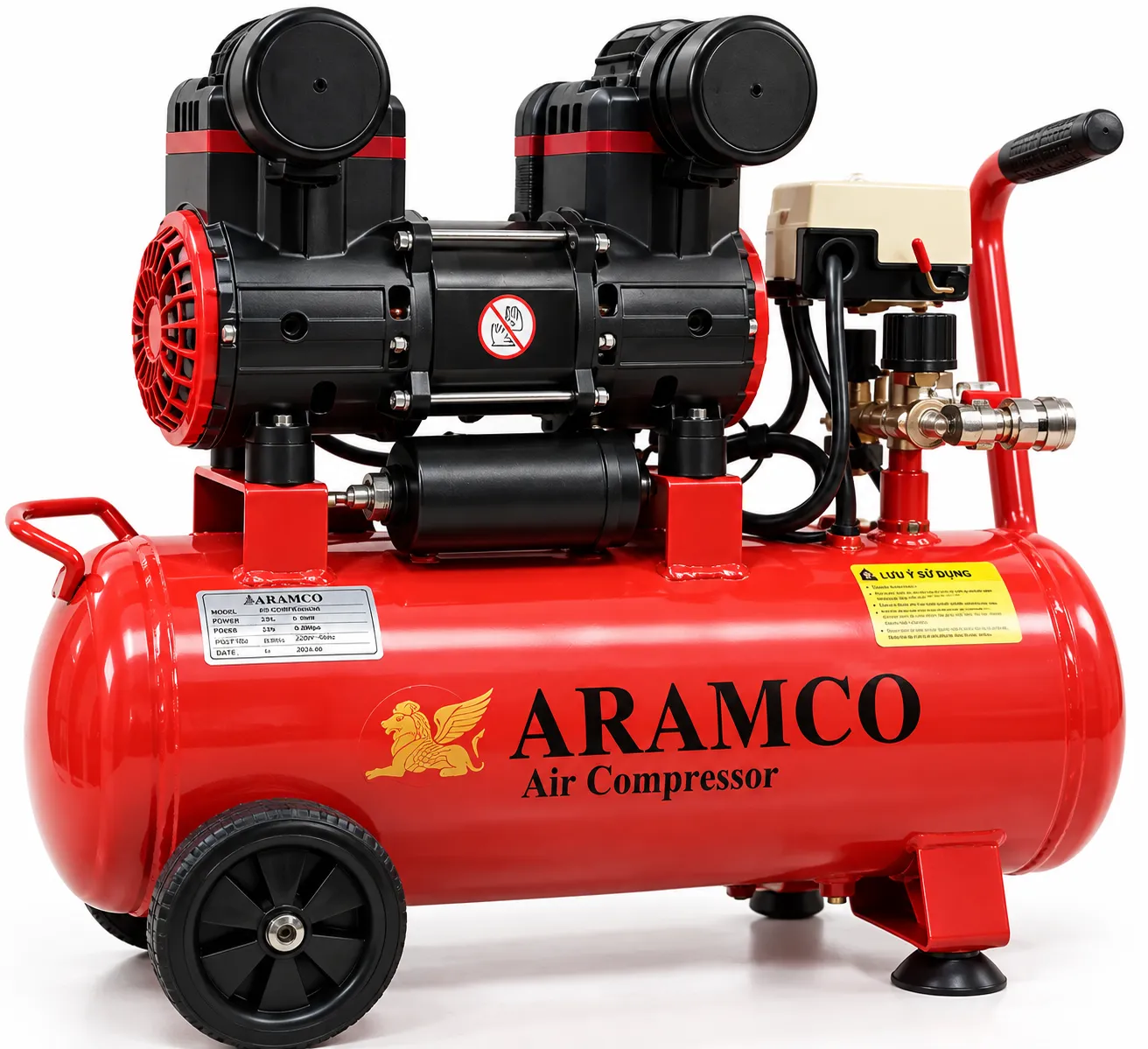 Máy nén khí không dầu ARAMCO thiết kế gọn, vận hành thuận tiện